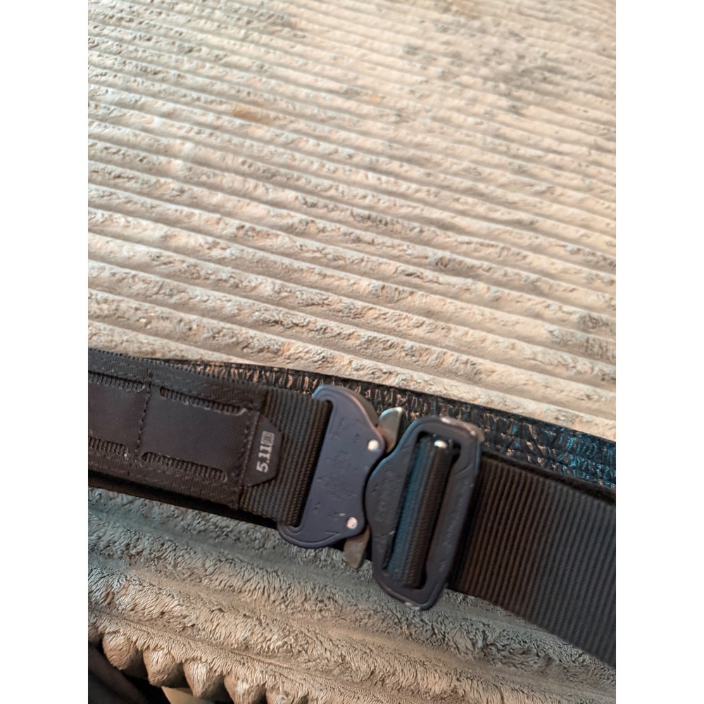 5.11 Tactical Maverick Battle Belt Black Large Cobra Buckle MOLLE System